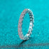 Eternity Moissanite Engagement Ring Ana - Jewelry
